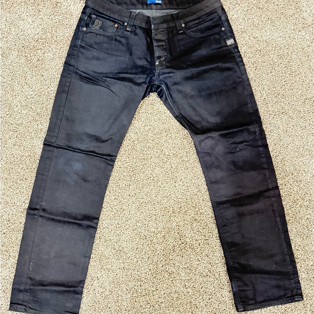 G-Star Raw Denim Jeans 34 Dark Indiigo